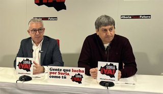 Ángel Ceña (Izda) Y Juan Antonio Palomar Durante La Rueda De Prensa.