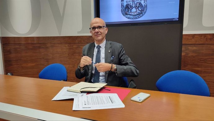 Archivo - El concejal del PSOE de Oviedo, Jorge García Monsalve.