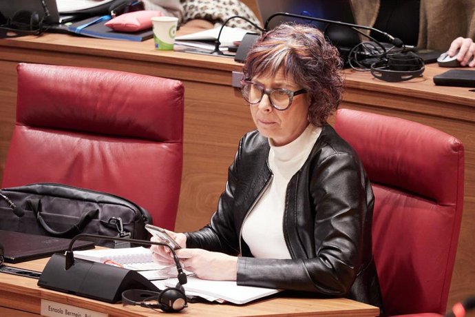 Archivo - Consejera de Cultura, Deporte y Turismo del Gobierno de Navarra, Rebeca Esnaola, en una imagen de archivo