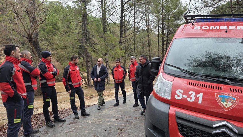 La Diputación visita los municipios más afectados por el temporal y anuncia ayudas para paliar daños en infraestructuras municipales