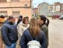 Los 57 vecinos del edificio de Caspe (Zaragoza) en riesgo de colapso abandonan voluntariamente sus casas