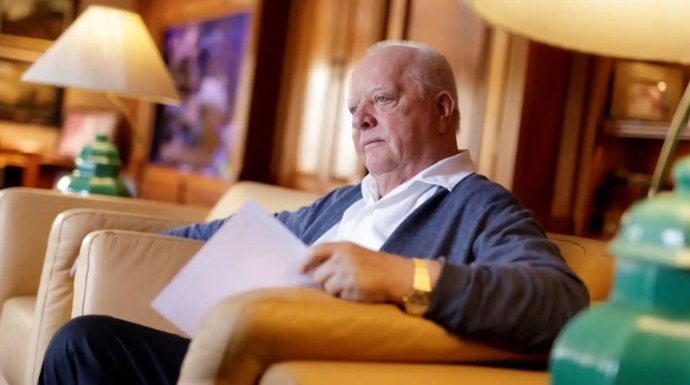 El presidente del grupo Loro Parque, Wolfgang Kiessling