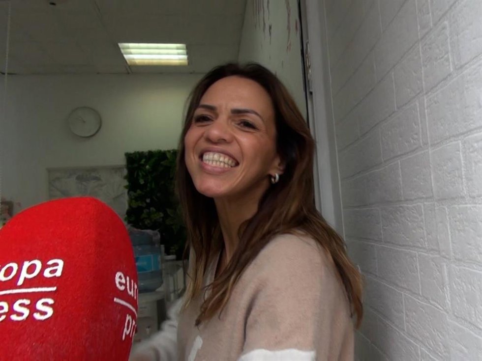 Paola Olmedo sonríe cuando se le pregunta por su posible participación en 'Supervivientes'. EUROPA PRESS REPORTAJES