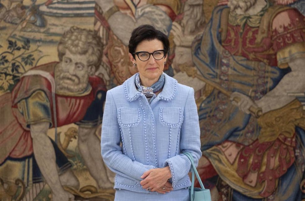 Archivo - La consejera delegada de Citigroup, Jane Fraser, durante su audiencia con el Rey Felipe VI, en el Palacio de la Zarzuela, a 28 de junio de 2023, en Madrid (España). La visita se ha realizado con motivo de la visita a España de Jane Fraser. Cit