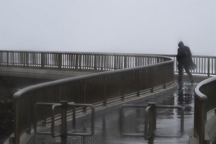 Archivo - Temporal en Santander