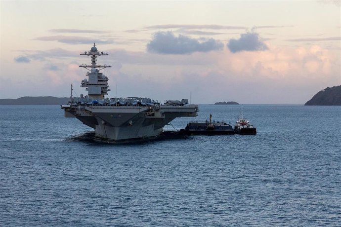 El portaaviones Gerald Ford 