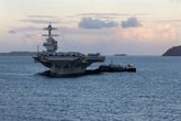 Foto: Trump confirma el despliegue de un segundo grupo de portaaviones en el mar de Arabia "por si no hay acuerdo" con Irán