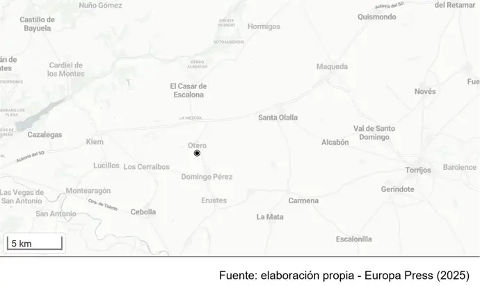 Imagen de la localidad de Otero. - EUROPA PRESS