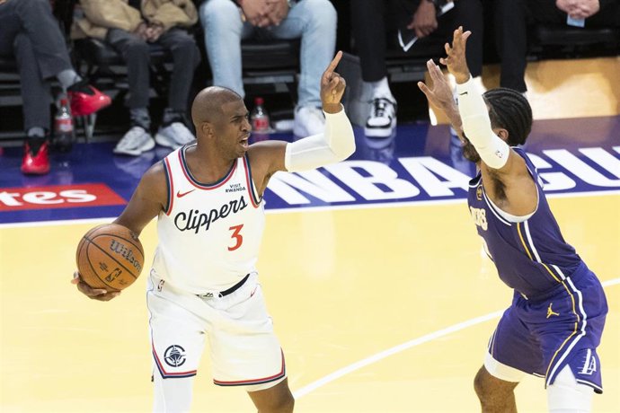Archivo - Chris Paul, en un partido con Los Angeles Clippers.
