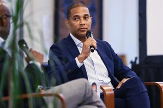Archivo - September 13, 2024, Wilmington, De, United States of America: Journalist DON LEMON led an engaging conversation with the audience during a book talk, part of the Fall Speaker Series, at the Wilmington Public Library in Wilmington, Delaware, on F