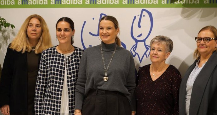 La presidenta del Govern, Marga Prohens, en la clausura del XIX Congreso de Amadiba