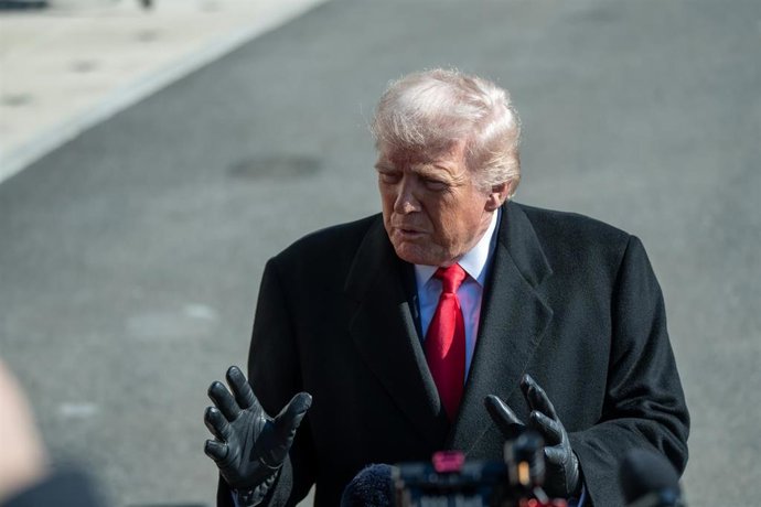 El presidente de Estados Unidos, Donald Trump