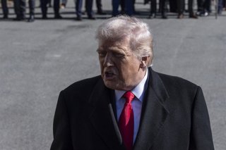 El presidente de Estados Unidos, Donald Trump. 