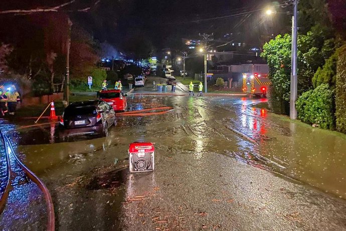 Archivo - Declarado el estado de emergencia por las fuertes lluvias en Nueva Zelanda (archivo)