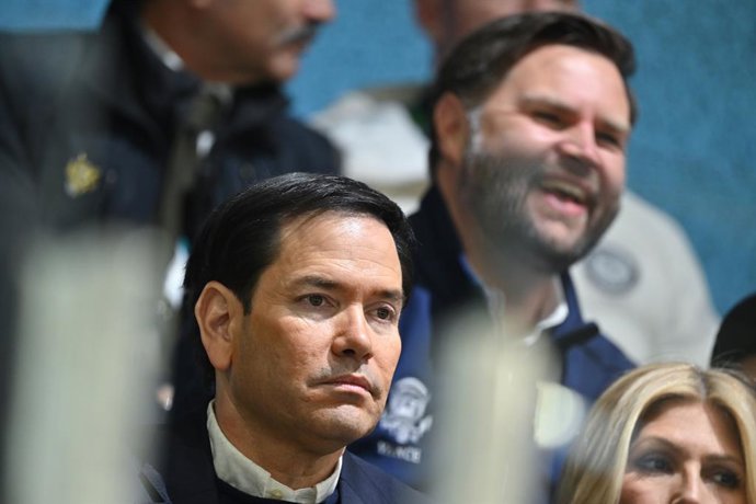El secretari d'Estat d'EUA, Marco Rubio, i el vice-president JD Vance 