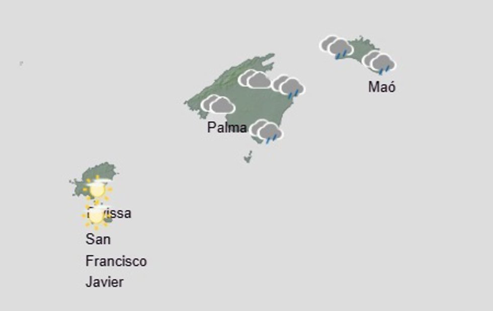 El tiempo hoy, sábado 14 de febrero, en Baleares.