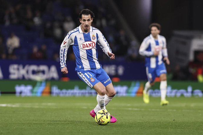 El jugador del RCD Espanyol Pere Milla.