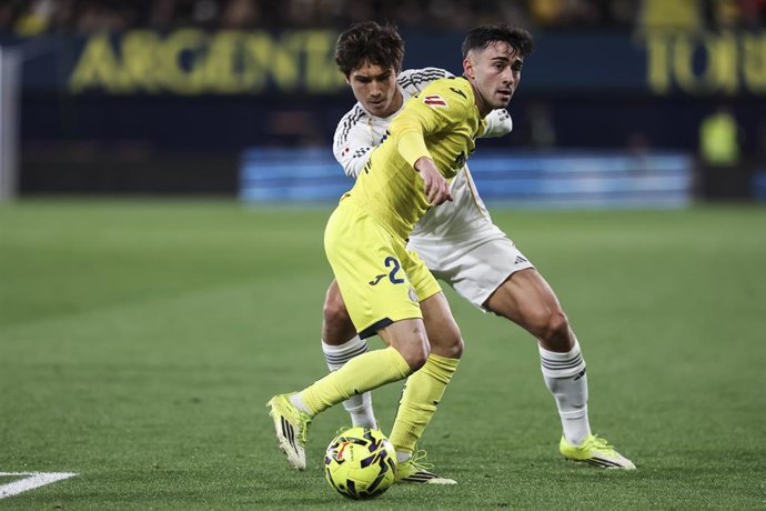 El jugador del Villarreal Alberto Moleiro.
