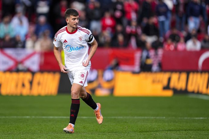 El jugador del Sevilla FC Kike Salas. 