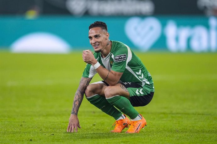 Archivo - El jugador del Real Betis Antony Dos Santos. 