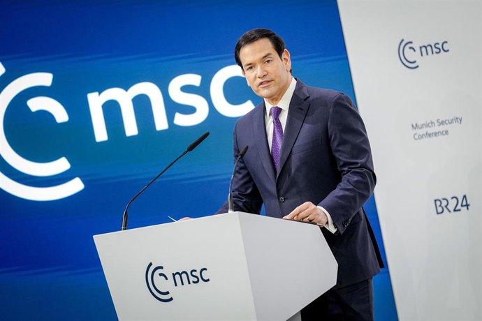 Marco rubio en la Conferencia de Seguridad de Múnich
