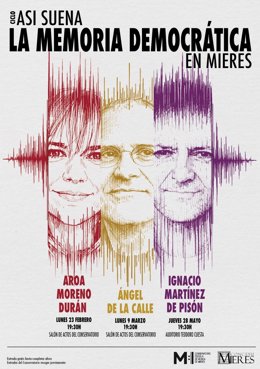 Mieres lanza “Así suena la Memoria Democrática”, ciclo que une historia, literatura y música en vivo