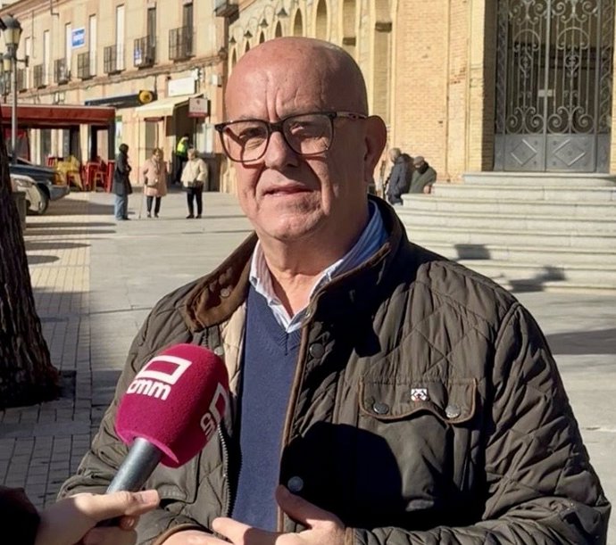 El vicesecretario de Política Local y Autonómica del Partido Popular de Castilla-La Mancha, Emilio Bravo.
