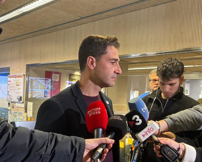 El cap de l'àrea de Predicció Meteorològica del Meteocat, Santi segalà