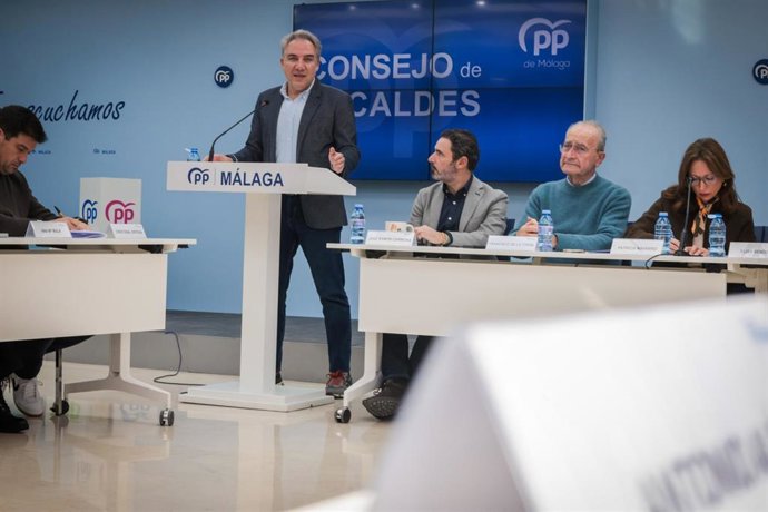 El vicesecretario de Coordinación Autonómica, Local y Análisis Electoral del PP, Elías Bendodo.