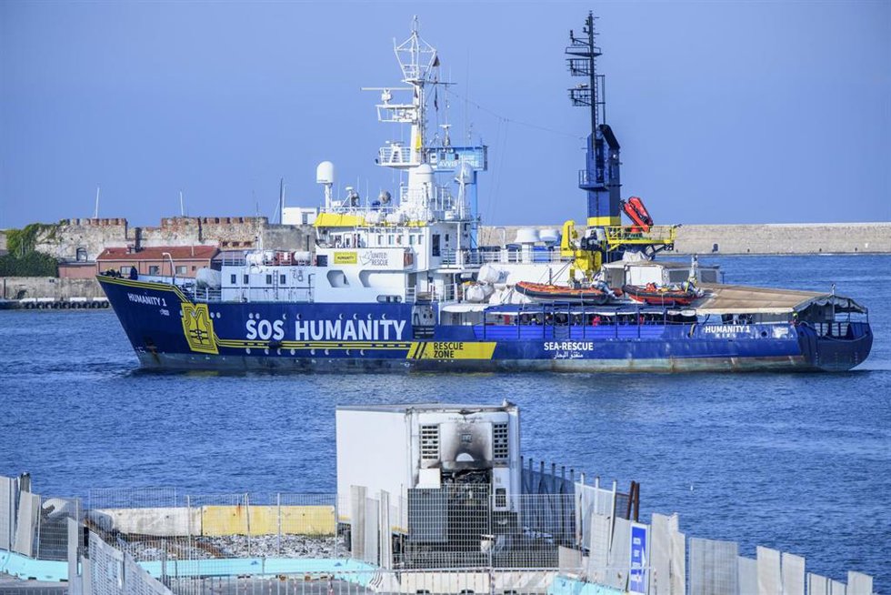 Archivo - Imagen del Humanity 1 en el Mediterráneo