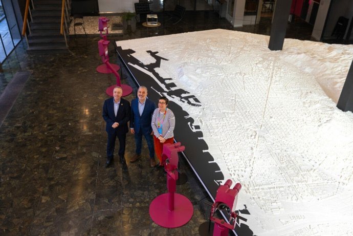 La maqueta Pla de Barcelona 2026-2035