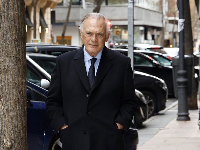 Archivo - Pedro Piqueras Acude A La Parroquia Santa María Del Monte Carmelo Para Asistir A Una Misa En Memoria De Alejandro Echevarría Busquet, A 2 De Abril De 2024, En Madrid (España).