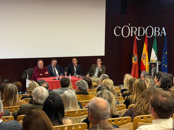 El consejero de Justicia, Administración Local y Función Pública, José Antonio Nieto, asiste al evento anual de la Asociación Profesional de la Magistratura (APM) en Córdoba.
