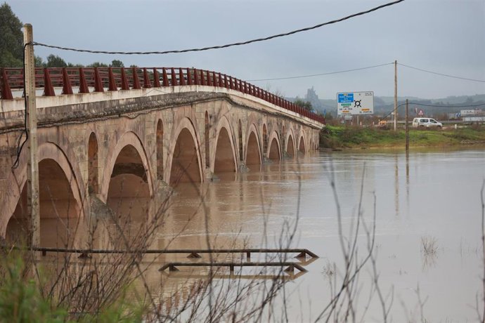 Estado actual de una de las zonas mas afectadas por  inundaciones en el término municipal de Jerez de la Frontera. A 12 de febrero de 2026, en Jerez de la Frontera (Andalucía, España).