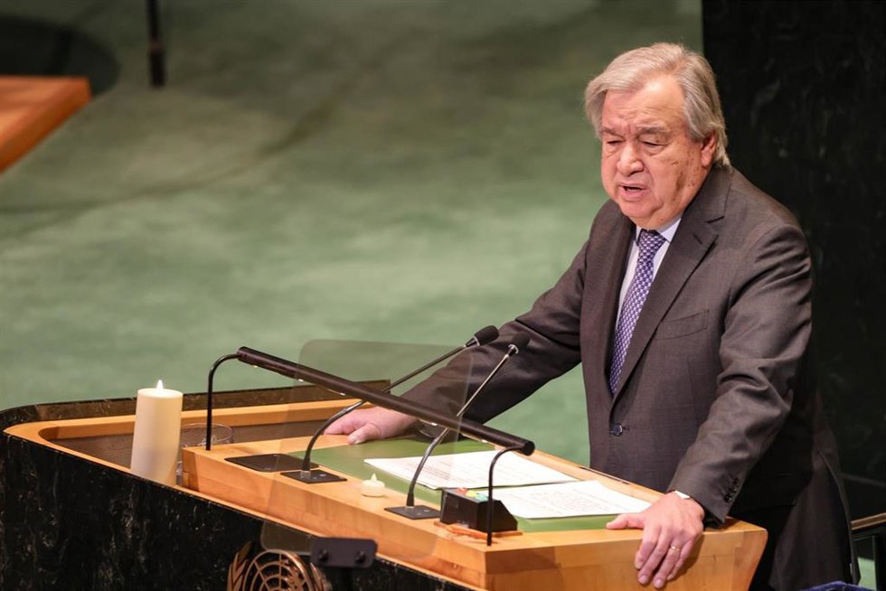 El secretario general de la ONU, António Guterres