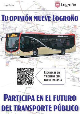Logroño lanza una consulta ciudadana para ayudar a diseñar el futuro autobús urbano