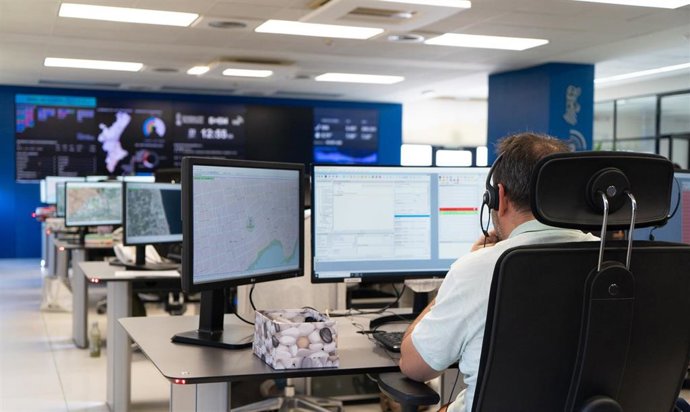 Archivo - Sala del 112