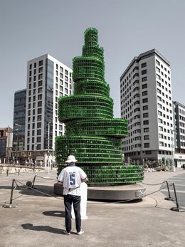 Archivo - Fotografía de la exposición 'Asturias en mi memoria', que muestra un viaje emocional de la autora María del Rosario Blanco Molina.