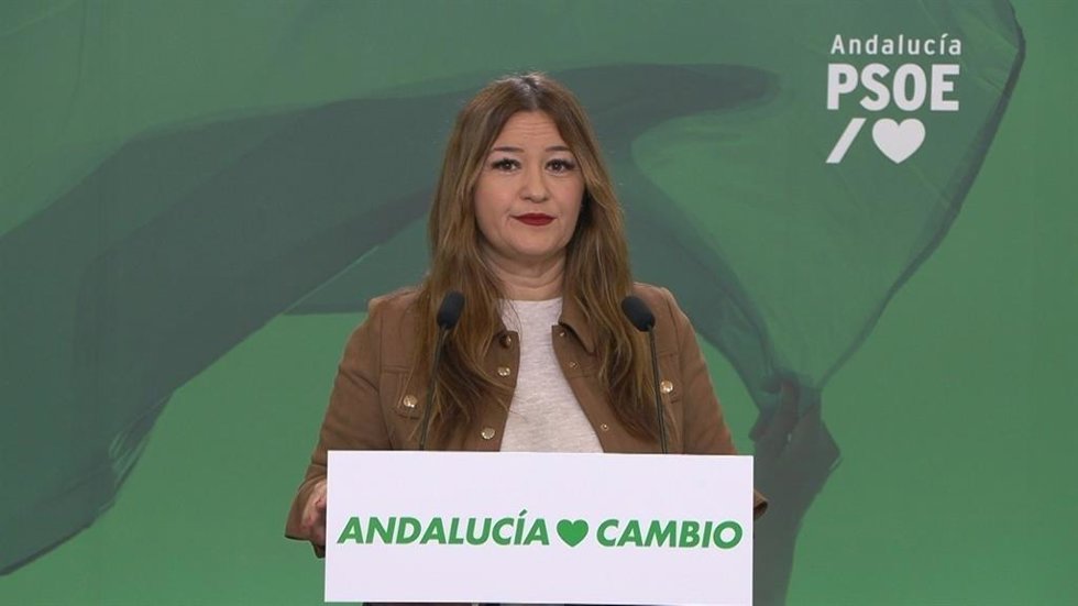 La portavoz socialista en el Parlamento de Fomento y Vivienda, Verónica Pérez, en una imagen de archivo.