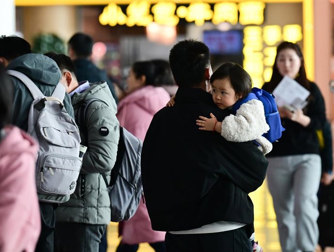 Imagen de archivo del aeropuerto internacional de Hefei Xinqiao, en Hefei (China)
