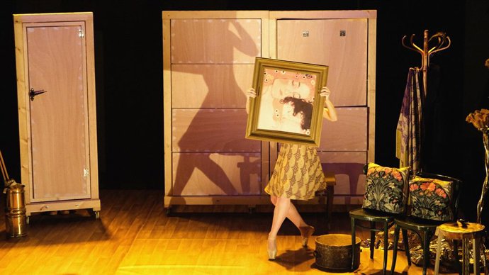 El Palacio acoge el estreno de 'En la casita de Klimt' de Escena Miriñaque