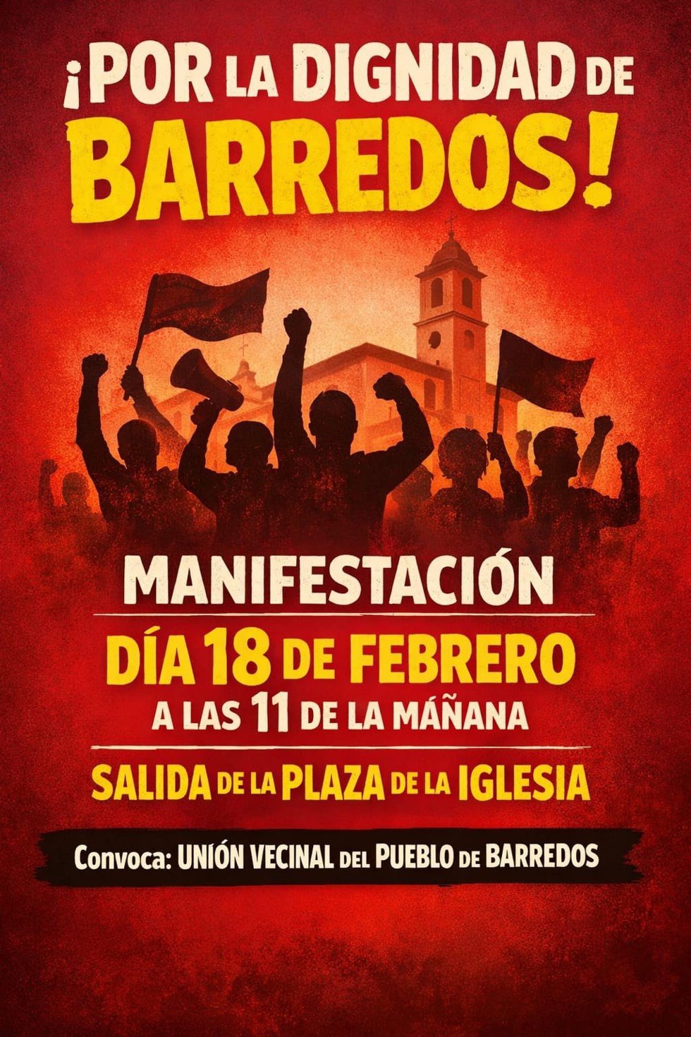 La Unión Vecinal de Barredos participará en el desfile del Antroxu de Laviana dentro de sus protestas