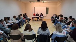 Imagen de la pimera reunión en este 2026 del Consejo Local de la Mujer de Huelva.