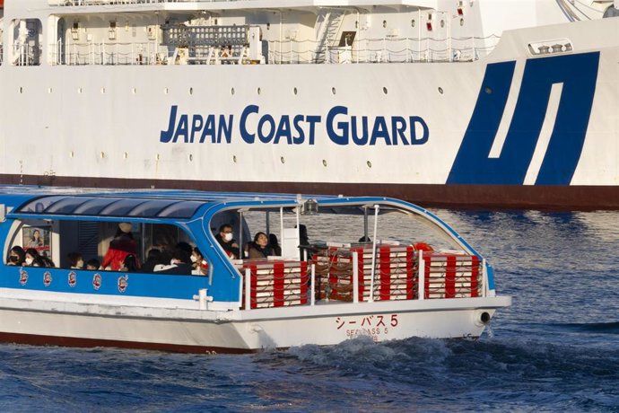 Archivo - Imagen de archivo de un barco de los guardacostas japoneses