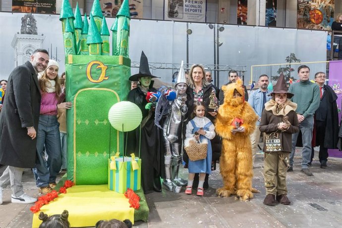 Participantes en el Gran Desfile Infantil de Disfraces y el XLV Concurso Infantil de Guadalajara.