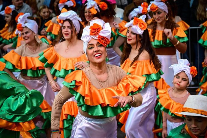 Un momento de Sa Rua de Carnaval en Palma.