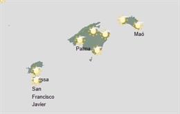 El tiempo hoy, lunes 16 de febrero, en Baleares.