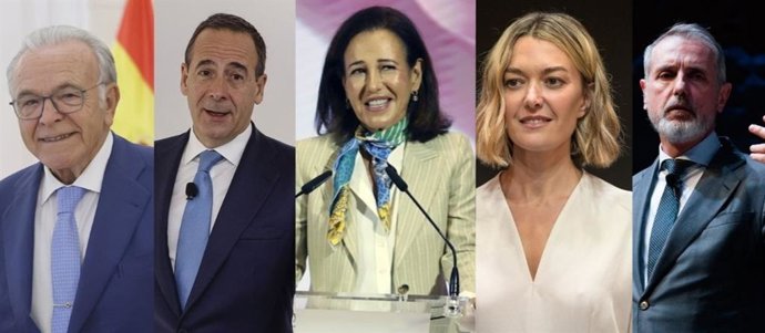 Isidre Fainé, Gonzalo Gortázar, Ana Botín, Marta Ortega, y Marc Murtra, mejores gestores empresariales 2026