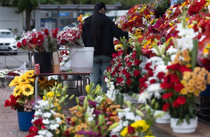 Archivo - Imagen de archivo de una floristería