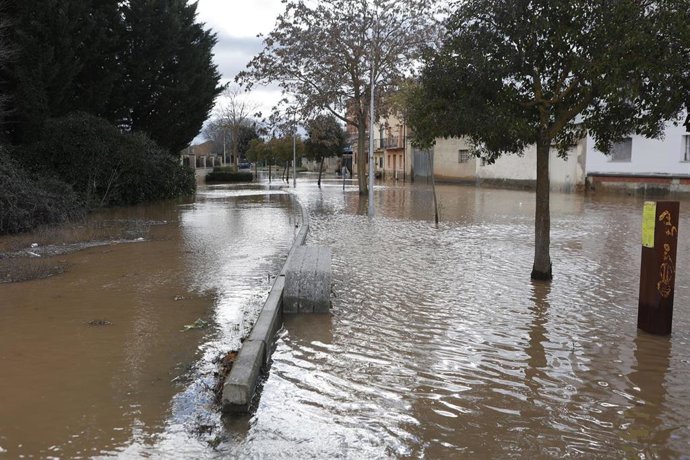 Inundaciones provocadas por el desbordamiento del río Duero